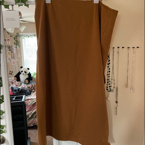 Cato Dresses & Skirts - brown cato skirt  𖡼.𖤣𖥧